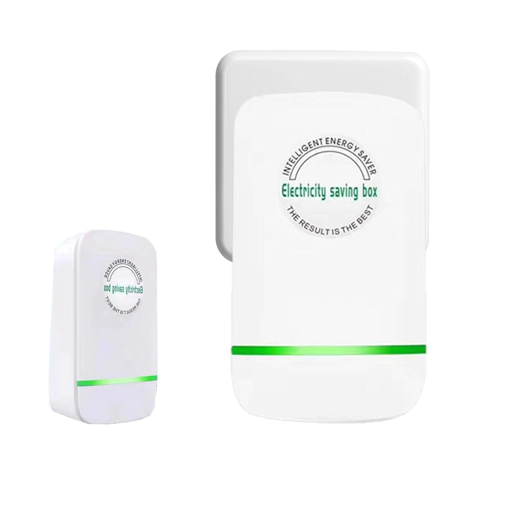 NZLTQO NZLTQO Stop Watt Energy Saving Device, Electricity Saving Box Power Energy Saver, Household Office Power Saver Energy Saving Device, Electricity Saving Box US Plug (4 Pcs)