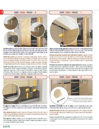 Kimberly Bay Closet Door, Bi-fold, Louver Panel Plantation (30x80)