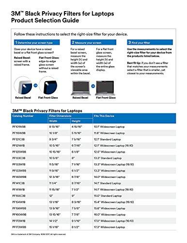 3M 3M Privacy Filter for 12.1 in. Standard Laptop, PF121C3B