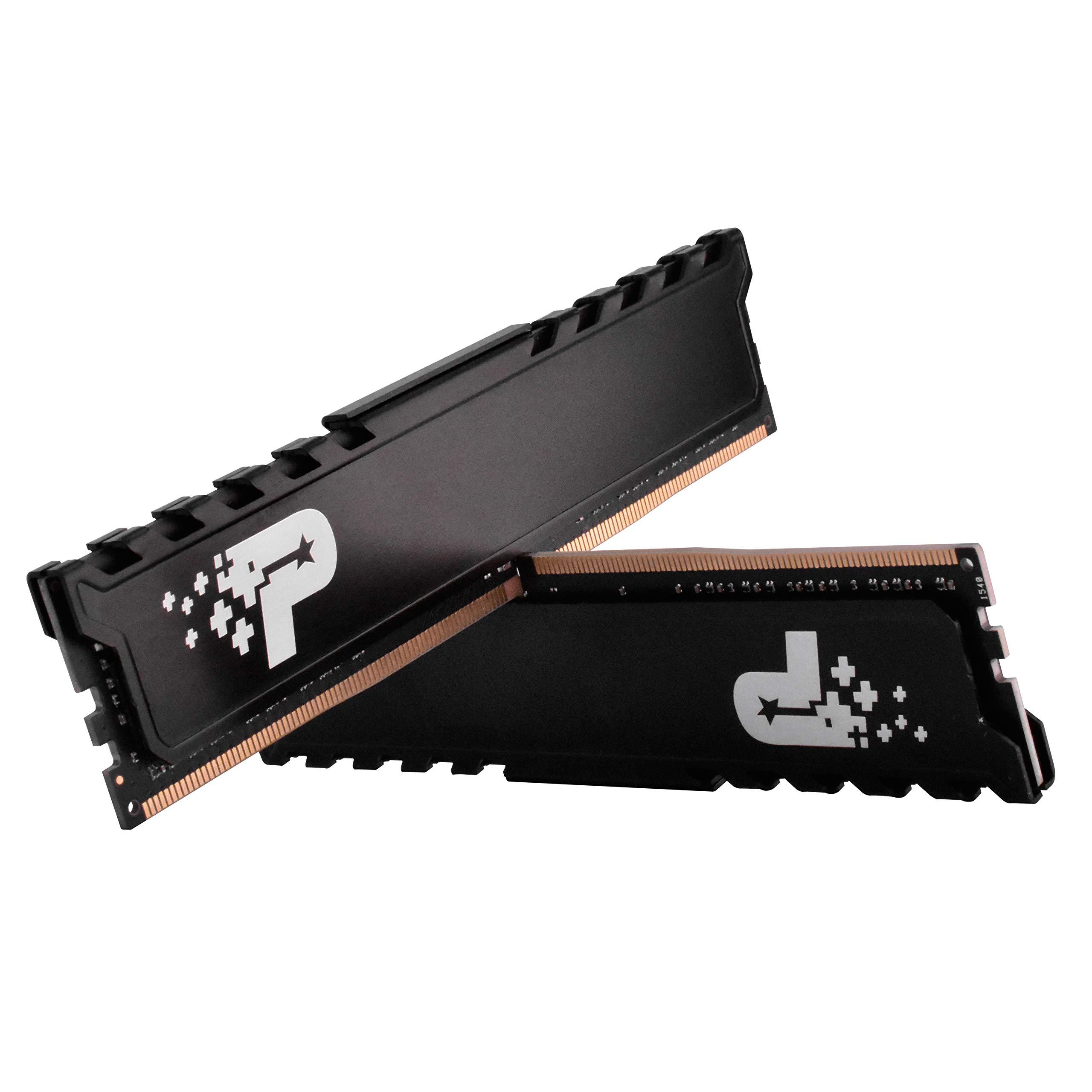 Patriot Memory Patriot Memory Signature Premium DDR4 32GB (2x16GB) 2666MHz (PC4-21300) UDIMM Kit with Heatshield PSP432G2666KH1
