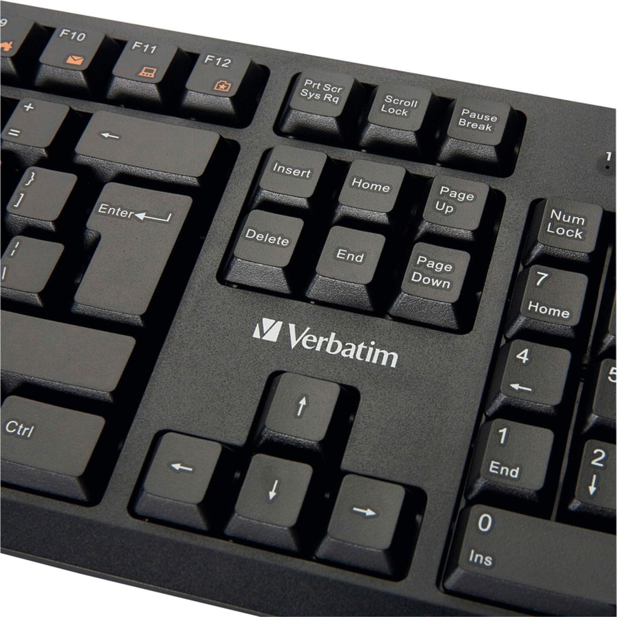 Verbatim Verbatim 70734 Universal Wired Keyboard and Mouse