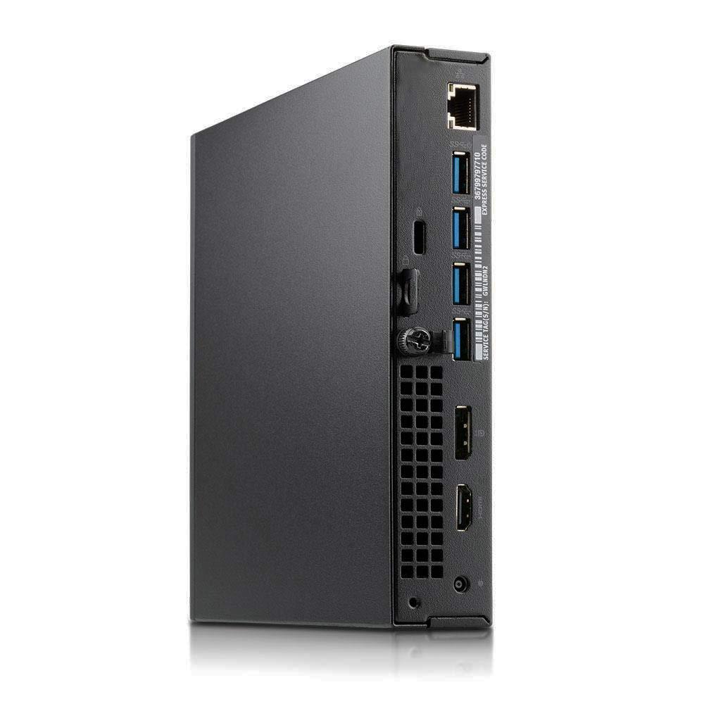 Dell Dell OptiPlex 7050 Micro Computer, Intel Quad Core i5-6500T up to 3.1GHz, 16G DDR4, 256G SSD, Windows 10 Pro 64 Bit-Multi-Language Supports English/Spanish/French(Renewed)