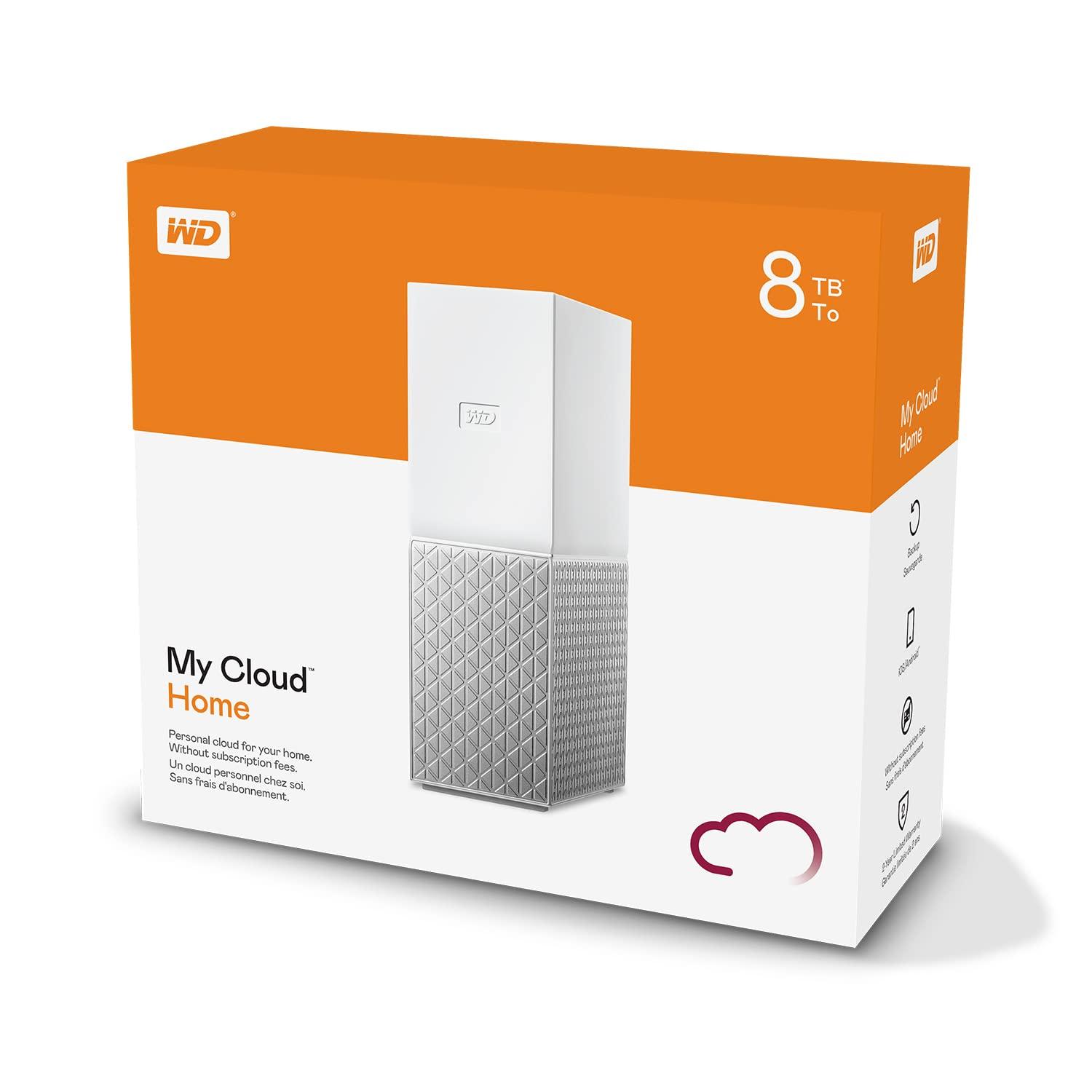 Western Digital WD 8TB My Cloud Home Personal Cloud Mechanical Hard Drive