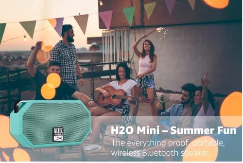 Altec Lansing Altec Lansing Mini H2O - Waterproof Bluetooth Speaker, IP67 Certified & Floats in Water, Compact & Portable Speaker for Hiking, Camping, Pool, and Beach