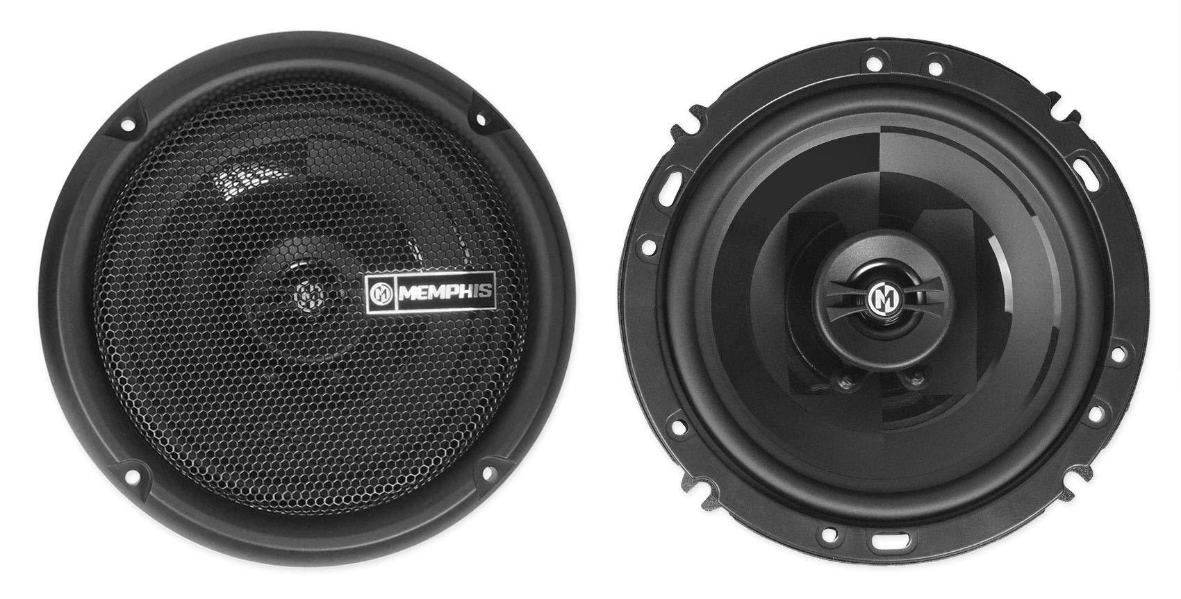 Memphis Memphis (4) Audio PRX602 6.5" 100 Watt Car Speakers w/PEI Dome Pivot Tweeters