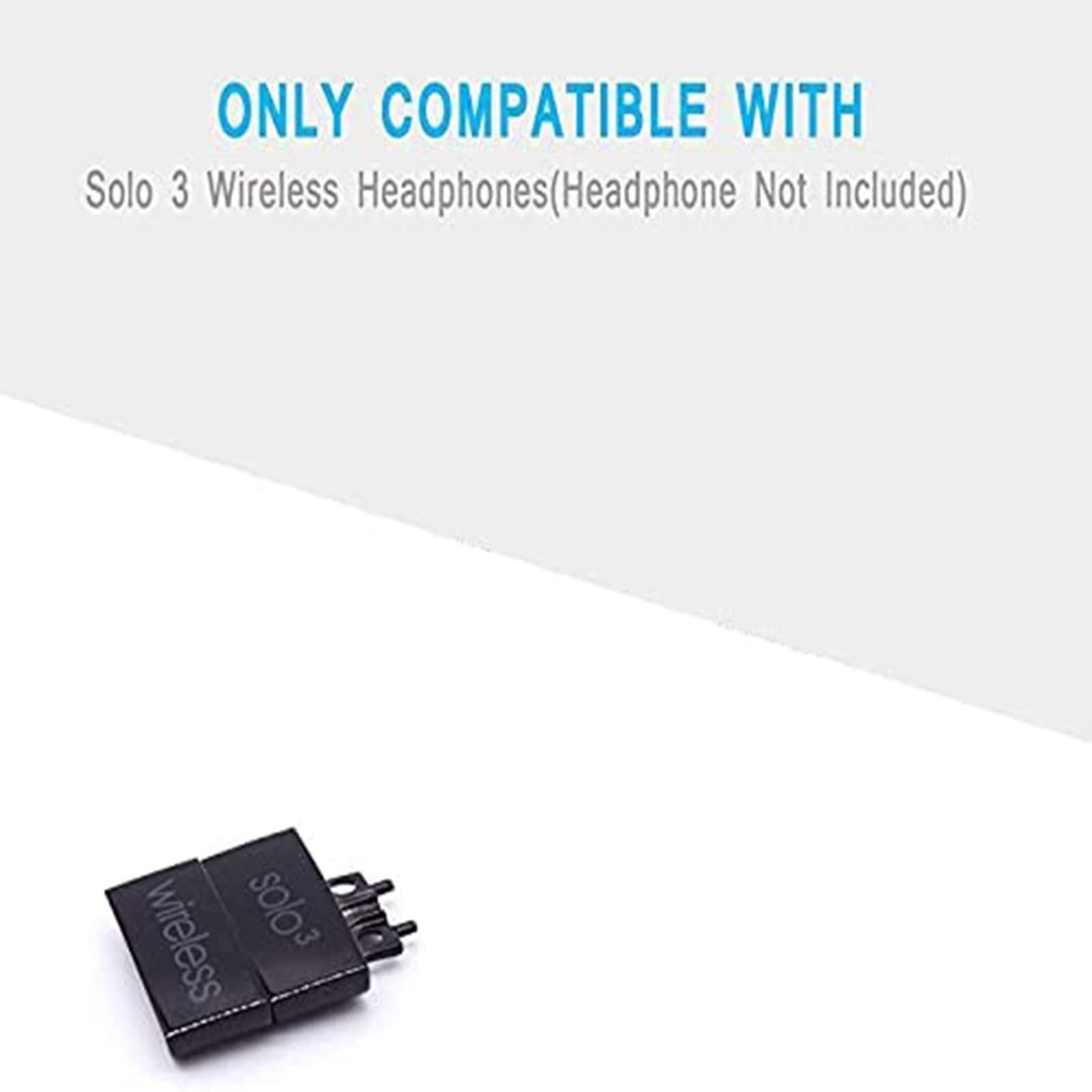 Adhiper Replacement Headband Hinge Clip Cover + Pin Repair Parts Kits Set Accessories Compatible with Solo3 Wireless Solo2 Wireless Over-Ear Headphones (Black)