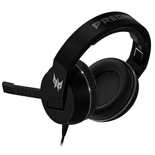 acer Acer Predator Galea 311 True Harmony Sound Gaming Headset: 50mm Drivers - Rotatable Omni-Directional Mic with On-Cable Controls - Black, NP.HDS11.00B, (Pack of 1)