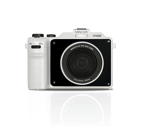 Konica Minolta Minolta MND65 56 MP Autofocus / 4K60FPS Ultra HD Camera w/WiFi and Two Replaceable Faceplates