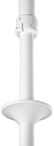 Atdec Atdec TH-3070-CTSW Ceiling Mount with Short Drop Length for Displays up to 143-Pound, White
