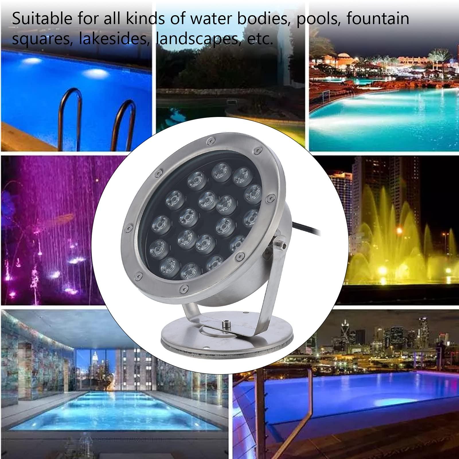Enlybee Premium RGB Underwater Light for Enhancing Outdoor Scenic Beauty and Safety in Water Features