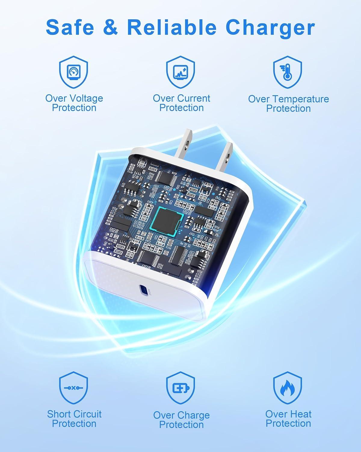 YBQZJSLY Kids Tablet Charger USB C Charging Cord Fast Charging Compatible for Anyway.GO/Veidoo/Coolfan/Hyjoy/AMIAMO/BENEVE/Okulaku/JREN/BENEVE/Contixo/Plimpton/UJoyFeel Kids Tablet 7 Toddler Tablet Charger