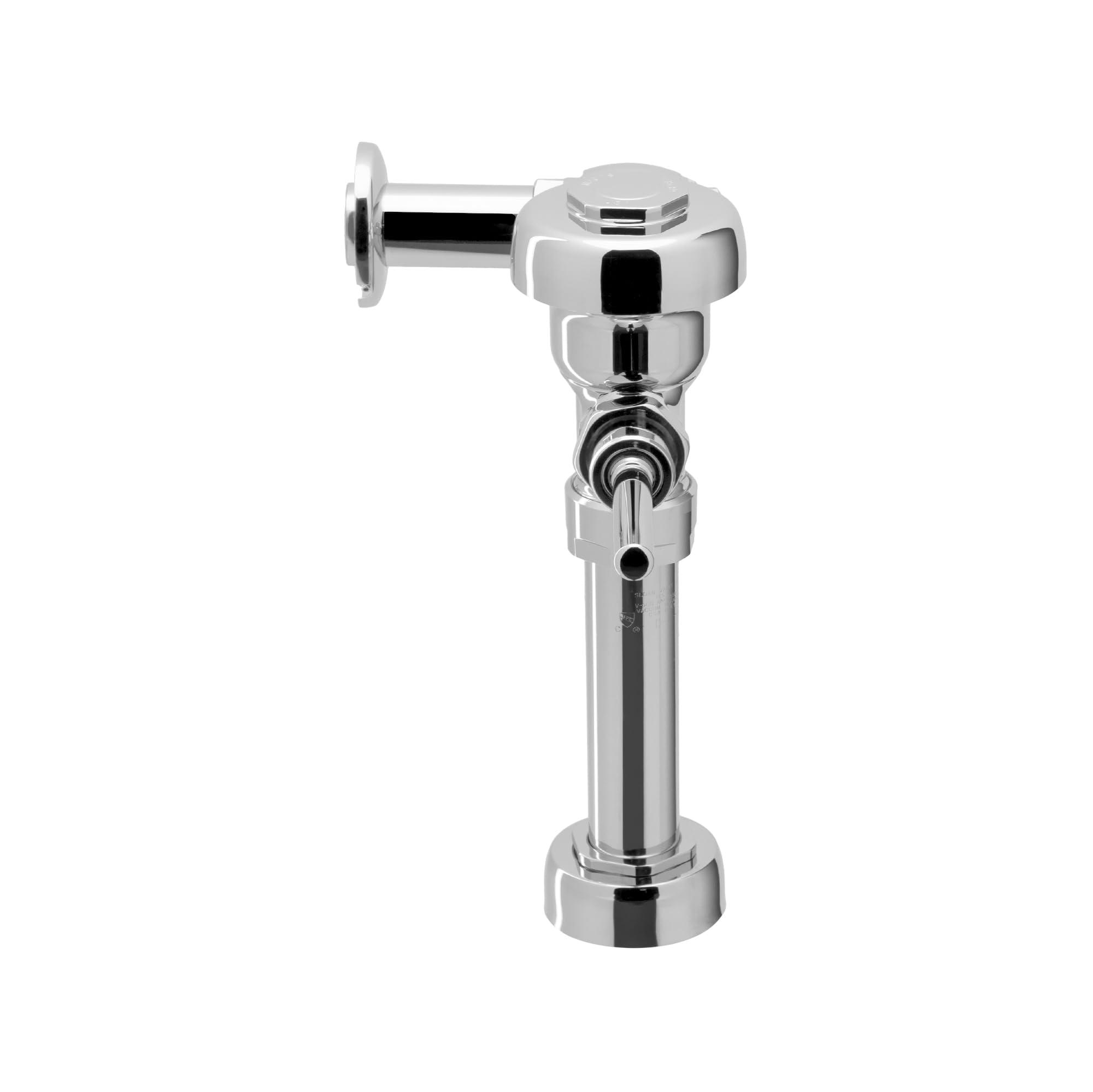 Sloan Valve Sloan Regal 110 Exposed Manual Water Closet Flushometer, 3.5 GPF Manual Flush Valve - Single Flush, Fixture Connection Top Spud, XL Sweat Solder Adapter Kit Polished Chrome Finish, 3080153