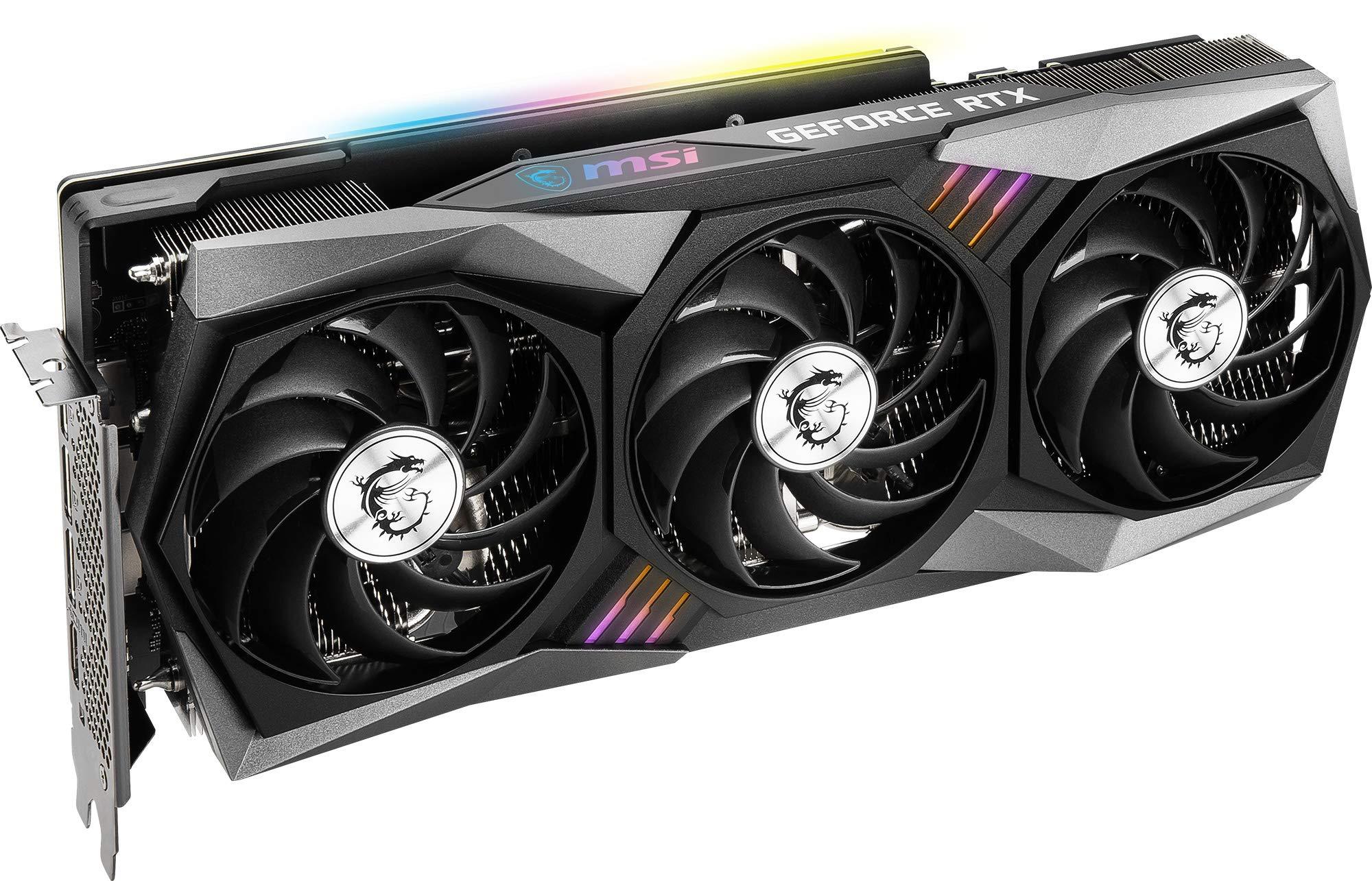 MSI MSI Gaming GeForce RTX 3070 8GB GDRR6 256-Bit HDMI/DP Tri-Frozr 2 TORX Fan 4.0 Ampere Architecture RGB OC Graphics Card (RTX 3070 Gaming X Trio)