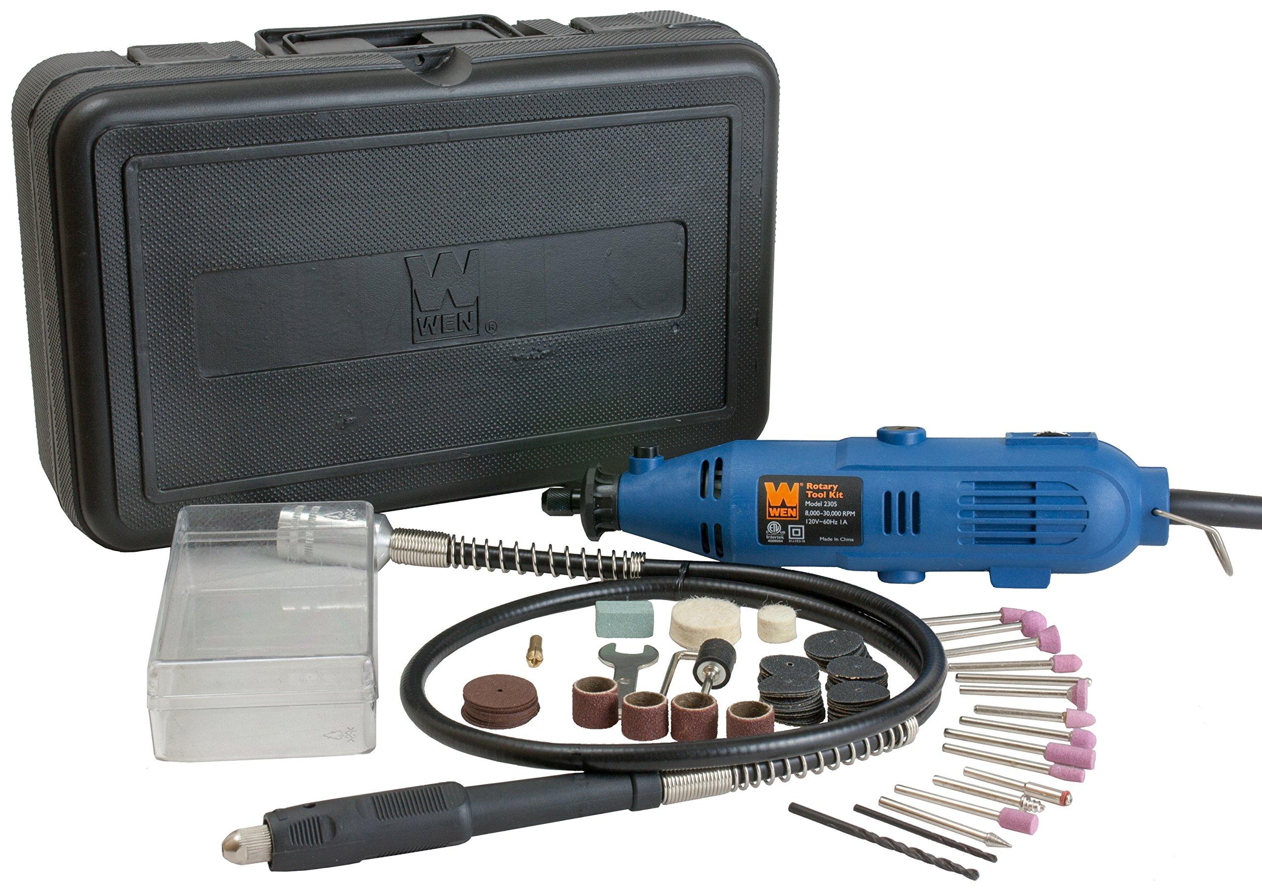 WEN WEN 2305 Rotary Tool Kit with Flex Shaft