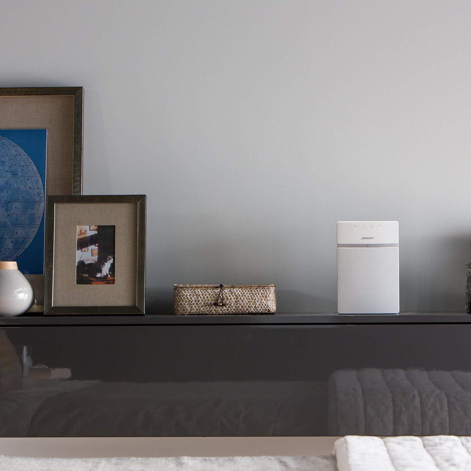 Bose Bose SoundTouch 10 Wireless Speaker, Compatible with Alexa, White (Renewed)