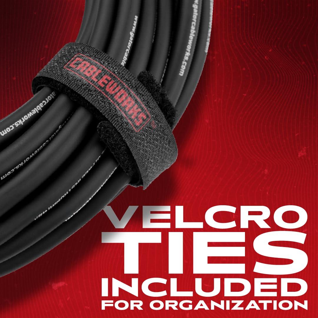 Gator Cableworks By Gator Cases Composer Series Deluxe 50 Foot Twist Lock Connector to Twist Lock Connector Speaker Cable; (GCWC-SPK-50-2TL)