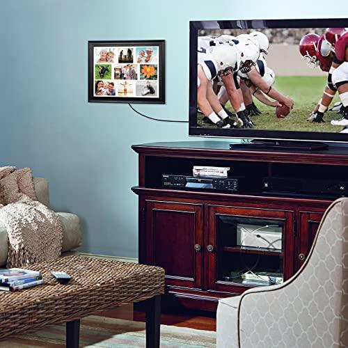 Antennas Direct Antennas Direct ClearStream View Wall Frame Amplified Indoor HDTV Antenna, UHF VHF, Multi-Directional, 50+ Mile Range w/Amplifier, Collage Mat