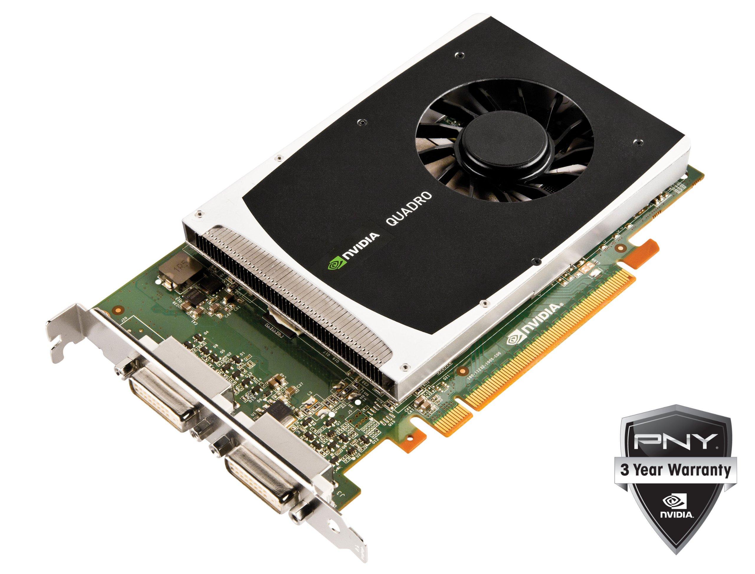 PNY PNY NVIDIA Quadro 2000D Video Card VCQ2000D-PB, Black