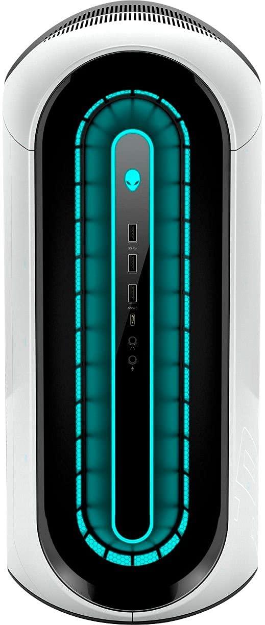 Dell 2021 Dell Alienware Aurora R12 Gaming Desktop, GeForce RTX 3080 10GB GDDR6X, Intel 11th Gen 8-Core i7-11700F, 16GB HyperX DDR4 RAM, 512GB SSD+2TB HDD, Lunar Light White,1000W PSU, WiFi 6+Gift Renewed