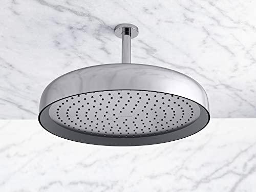 Kohler KOHLER 26292-BL Statement Round 14\" Single-Funtion 2.5 gpm Rainhead, Matte Black