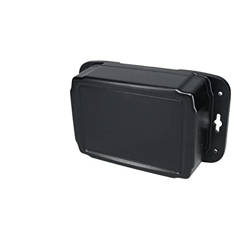 Bud BUD Industries HD-7600 Heavy Duty Impact Resistant NEMA Plastic Box 6.62" L x 4.68" W x 2.37" H, Black
