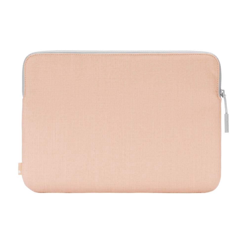 Incase Designs Incase Slim Sleeve with Woolenex for 13\" MacBook/Laptop and iPad/Tablet - Padded Carry Case with Faux Fur Lining, Protective Cover, Vislon Zipper for Easy Access, Durable - Blush Pink