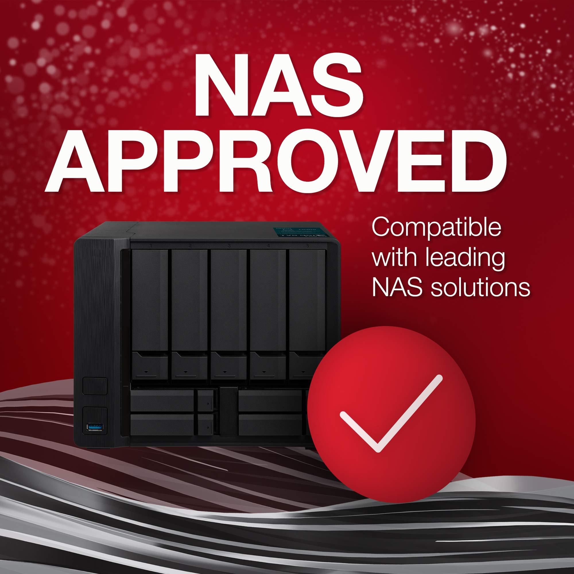 Seagate Seagate IronWolf 6TB NAS Internal Hard Drive HDD 3.5 Inch SATA 6Gb/s 7200 RPM 256MB Cache for RAID Network Attached Storage (ST6000VN0033)