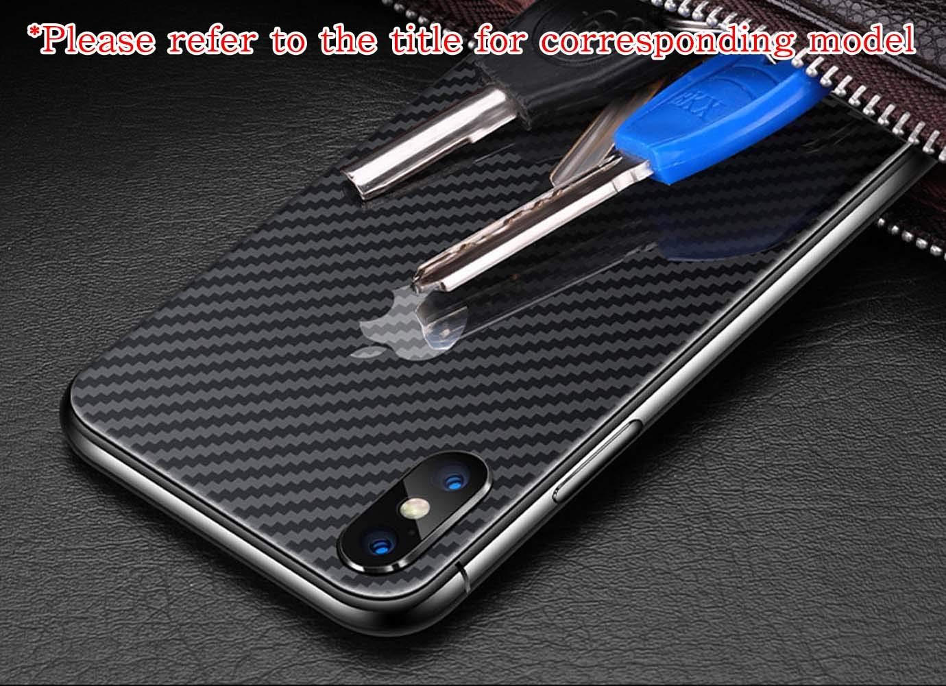 Puccy Puccy 2 Pack Back Protector Film, compatible with Acer iconia Tab 10.1" A510 Black Carbon TPU Guard Cover Not Tempered Glass/Not Front Screen Protectors New