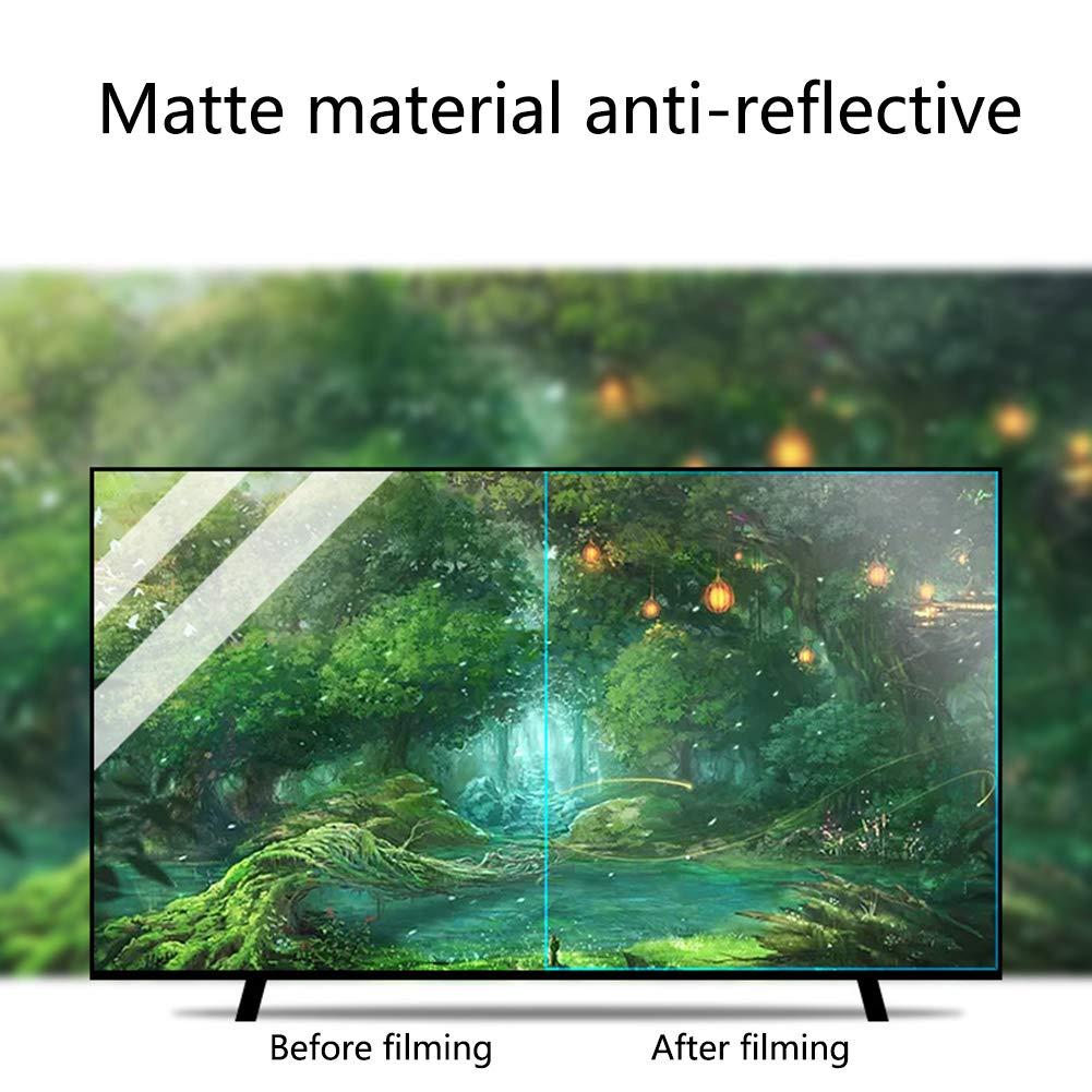 AIZYR Matte Anti Glare TV Screen Filter Film - Anti Blue Light TV Screen Protector Anti-Reflection Rate Up to 90% Relieve Eye Fatigue,60 in 1338 X 756mm
