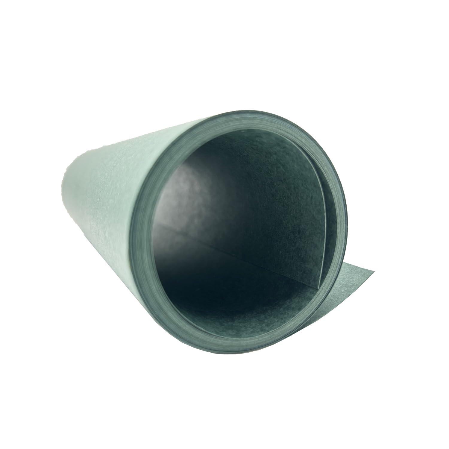 JichuET JichuET Electrical Insulating Fish Paper 200mm(7.9in) Width 3m Length 0.2mm Thickness Insulator Gasket Green