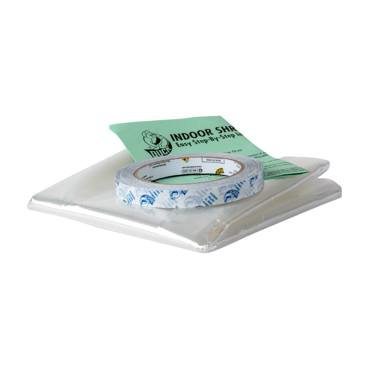 Duck Duck Brand Indoor 10-Window Shrink Film Insulator Kit, 62-Inch x 420-Inch, 286216