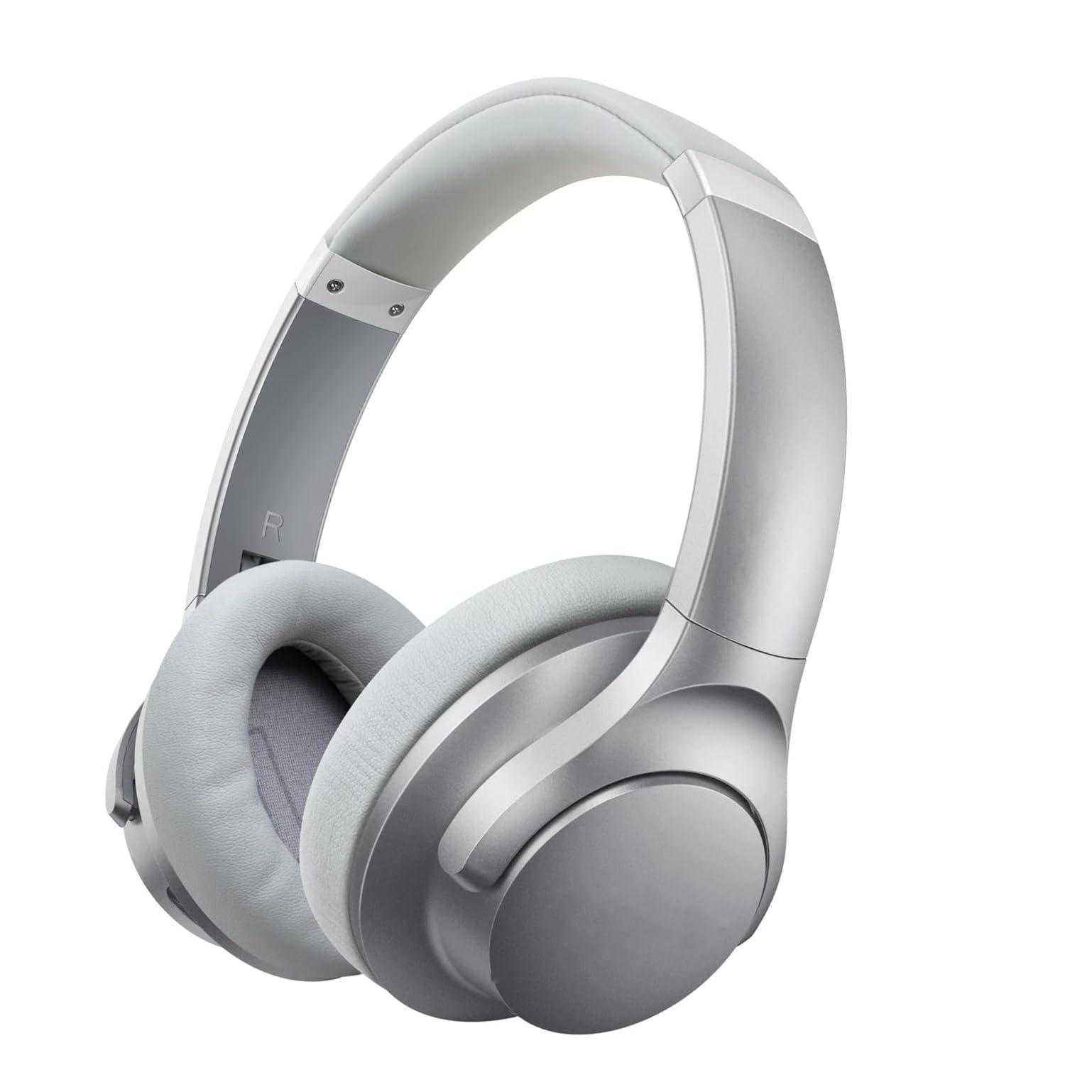 UOWGA Replacement Ear Pads Cushions for Anker Soundcore Life Q20 Headphones,Soundcore Life Q20 Earpads with Comfortable Memory Foam & Protein LeatherGrey