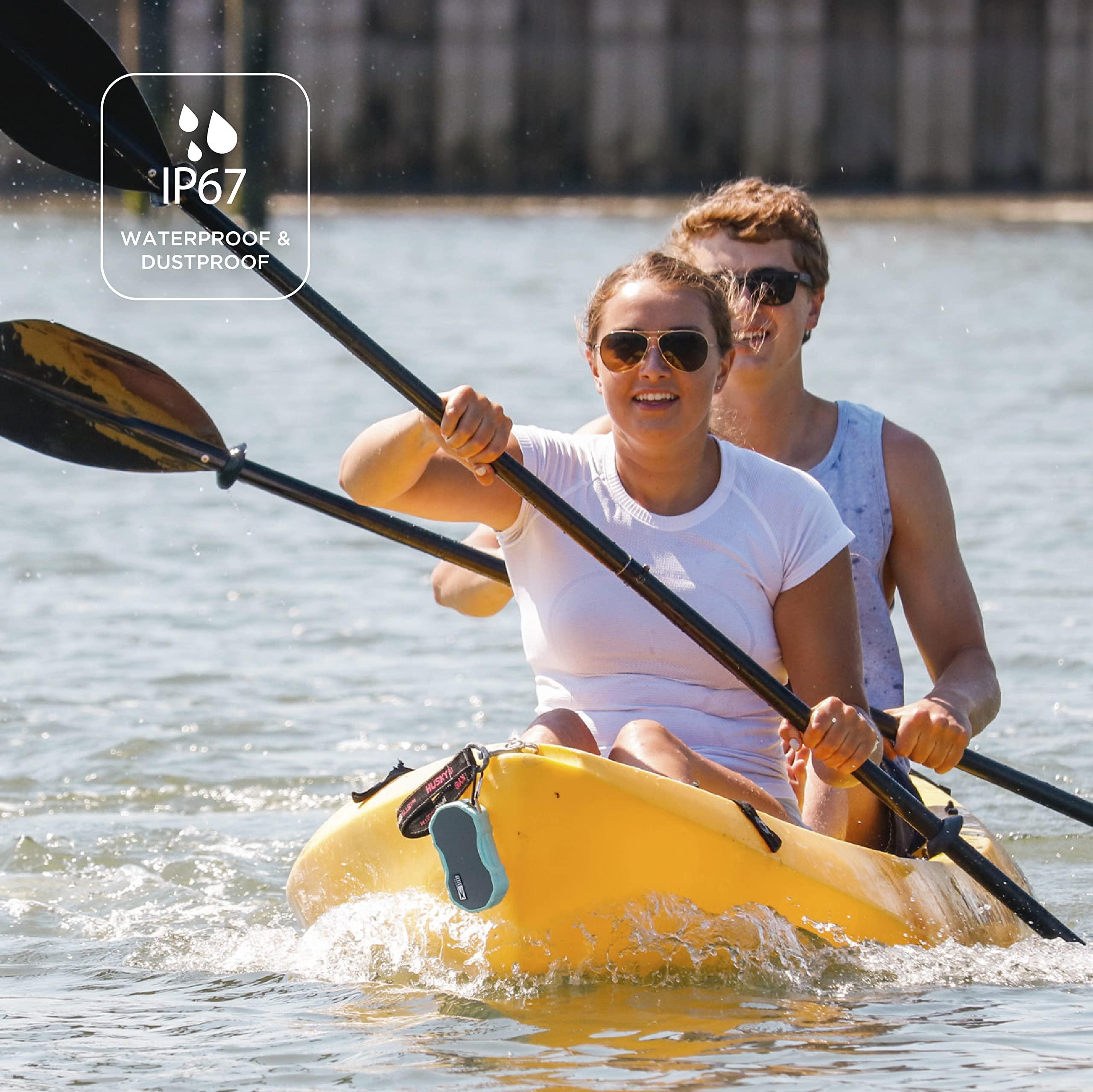 Altec Lansing Altec Lansing Baby Boom XL - Waterproof Bluetooth Speaker, Wireless & Portable Speaker for Travel & Outdoor Use, Deep Bass & Loud Sound, 2 Pack, Red