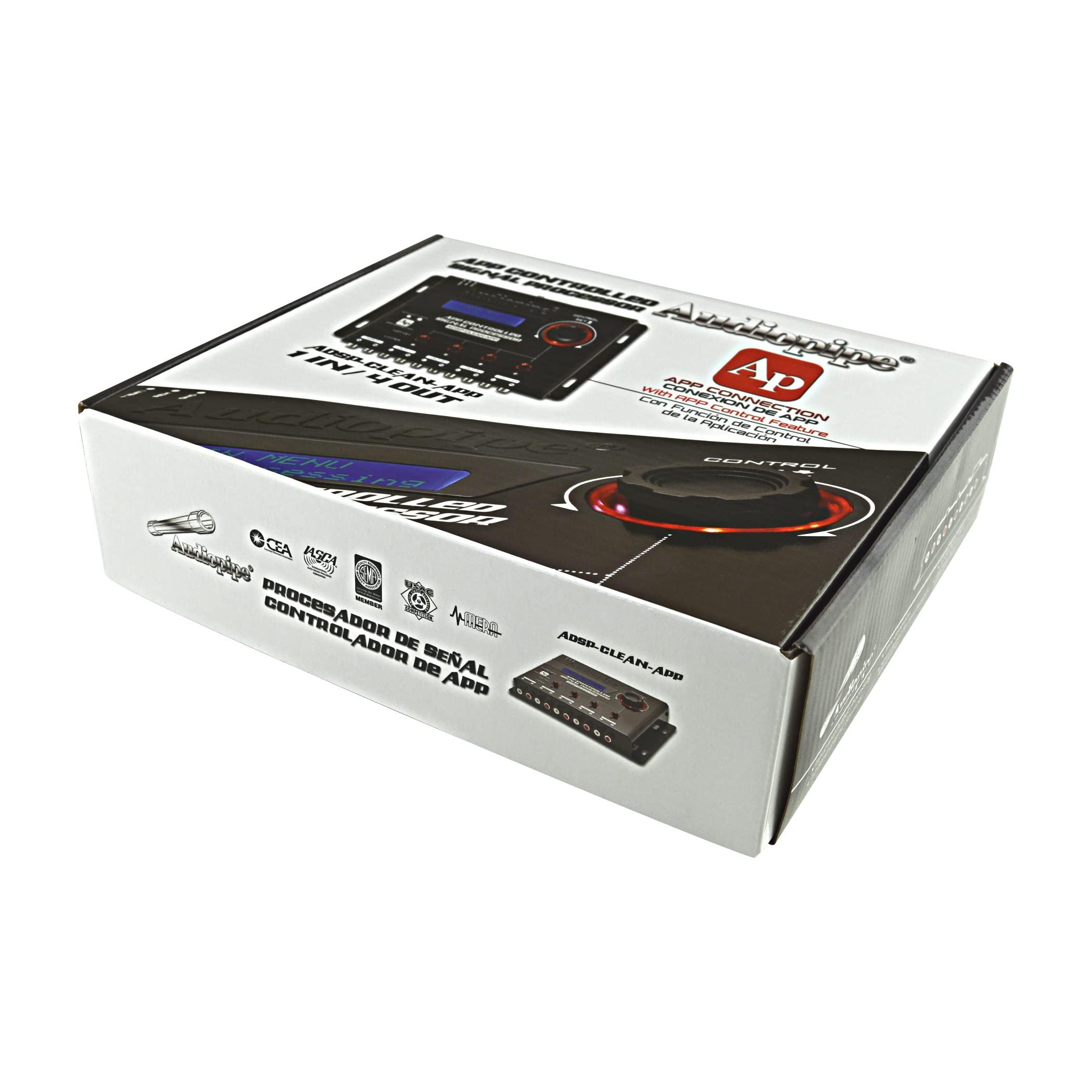 Audiopipe Audiopipe - ADSP-Clean-APP Digital Signal Processor with Remote Mobile Application Control