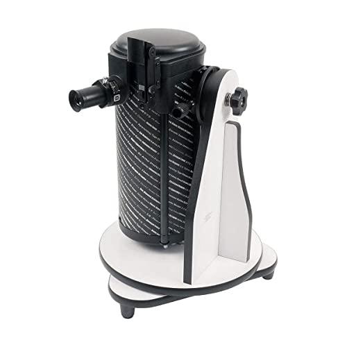 Sky Watcher Sky Watcher Sky-Watcher Heritage 130mm Tabletop Dobsonian 5-inch Aperture Telescope Innovative Collapsible Design Easy to Use, Perfect for Beginners, Black/White (S11705)