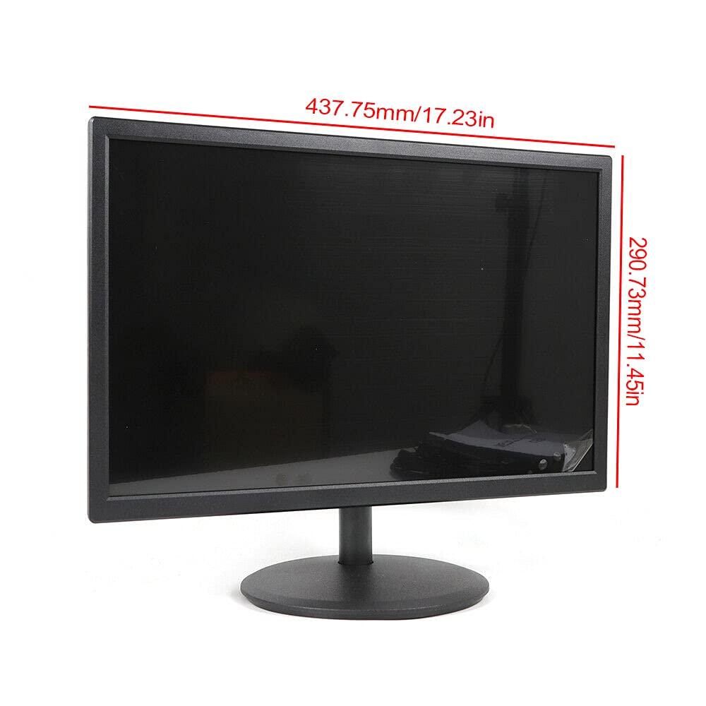 Lidhujnk PC Monitor Desktop Monitor, 19\" 5ms LED Monitor Desktop Computer PC LED Monitor 1440 x 900 60Hz with Stand