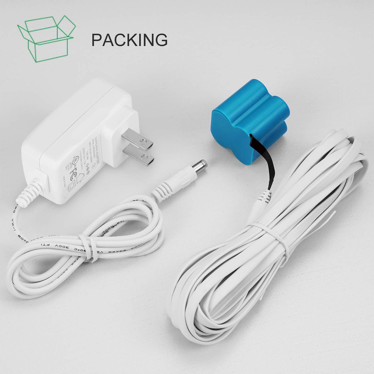 ALERTCAM Power Adapter Compatible with Arlo (Replace CR123A), with 25Feet/7.5m Weatherproof Outdoor Cable Continuously Power Your Arlo Camera, Not Compatible with Alro Pro and Arlo 2