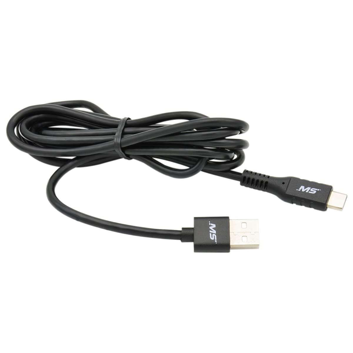 Mobile Spec Mobile Spec MBS06301 8 Foot USB-C to USB Charge & Sync Flat Cable
