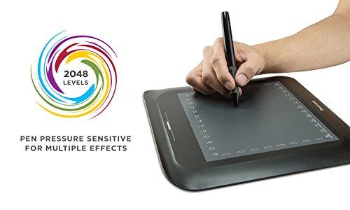 Turcom Turcom TS-6608 Graphic Tablet Drawing Tablets and Pen/Stylus for PC Mac Computer 8 x 6 Inches Surface Area 2048 Levels Pressure Sensitivity, 5080 LPI