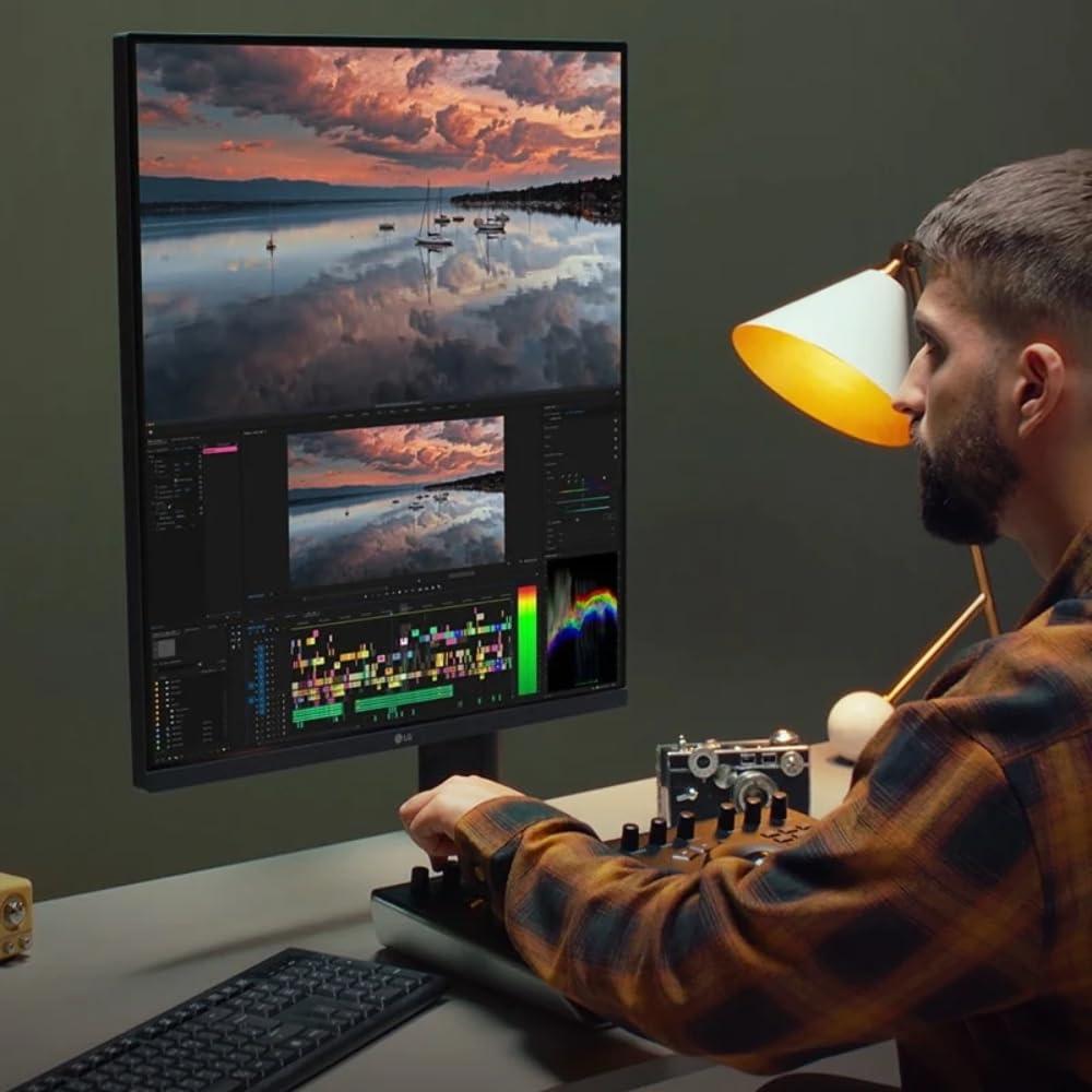 LG LG 28'' 28MQ780B SDQHD Nano IPS DualUp Ergo Monitor - 2560 x 2880 (16:18) / 5ms / 60Hz / VESA