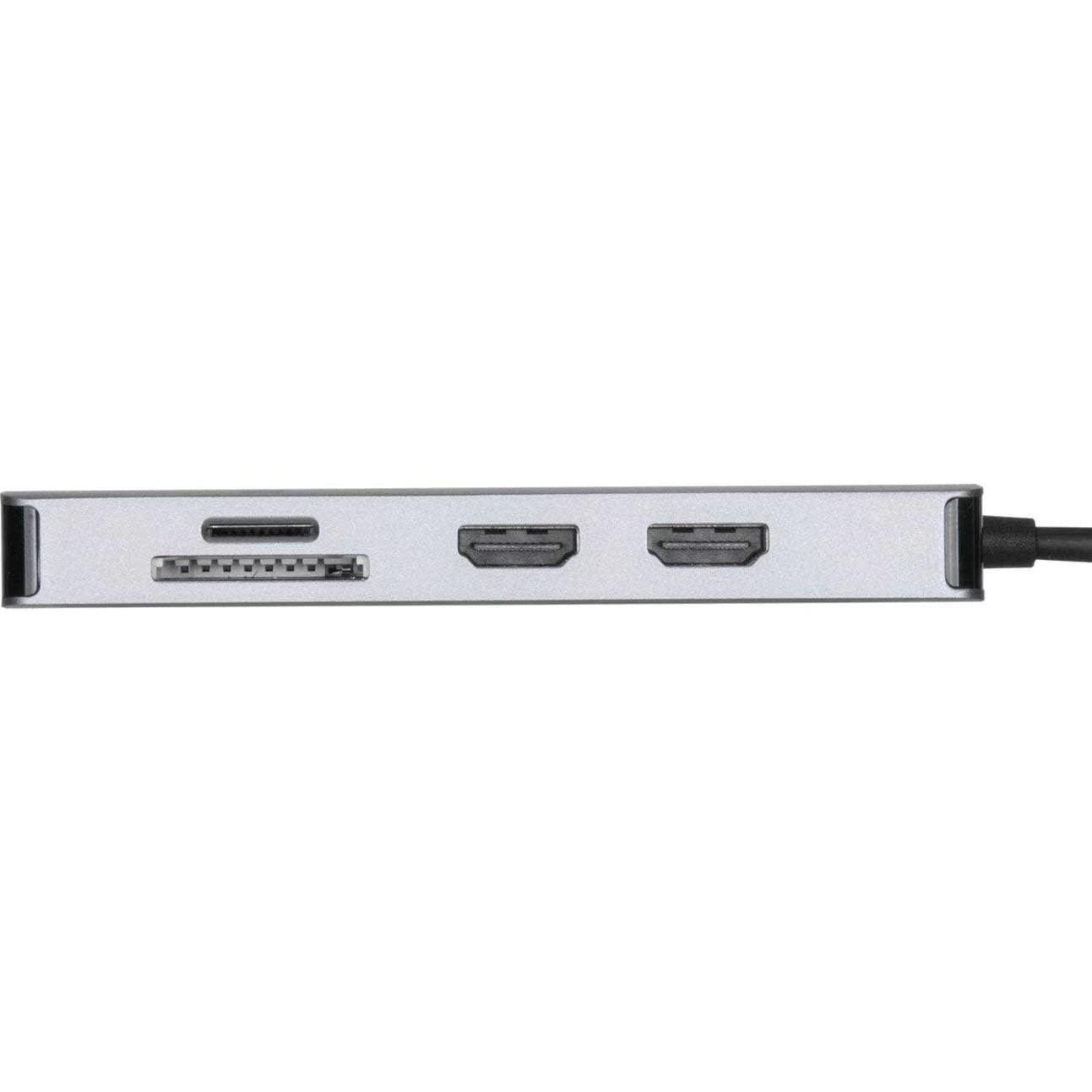 RefurbTek Targus USB-C Dual HDMI 4K Docking Station with 100W PD Pass-Thru - Expand Your HDMI, USB, and Ethernet Connections On-The-Go DOCK423TT (Renewed)