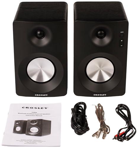 Crosley Crosley T400D-WH Fully Automatic Bluetooth 2-Speed Turntable Record Player with S100A Stereo Speakers, White