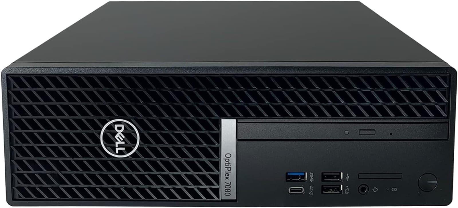 Dell Dell Optiplex 7080 SFF Small Form Factor Desktop | Core i7-10700 - 1TB HDD Hard Drive - 16GB RAM | 8 cores @ 4.8 GHz Win 10 Home Black (Renewed)