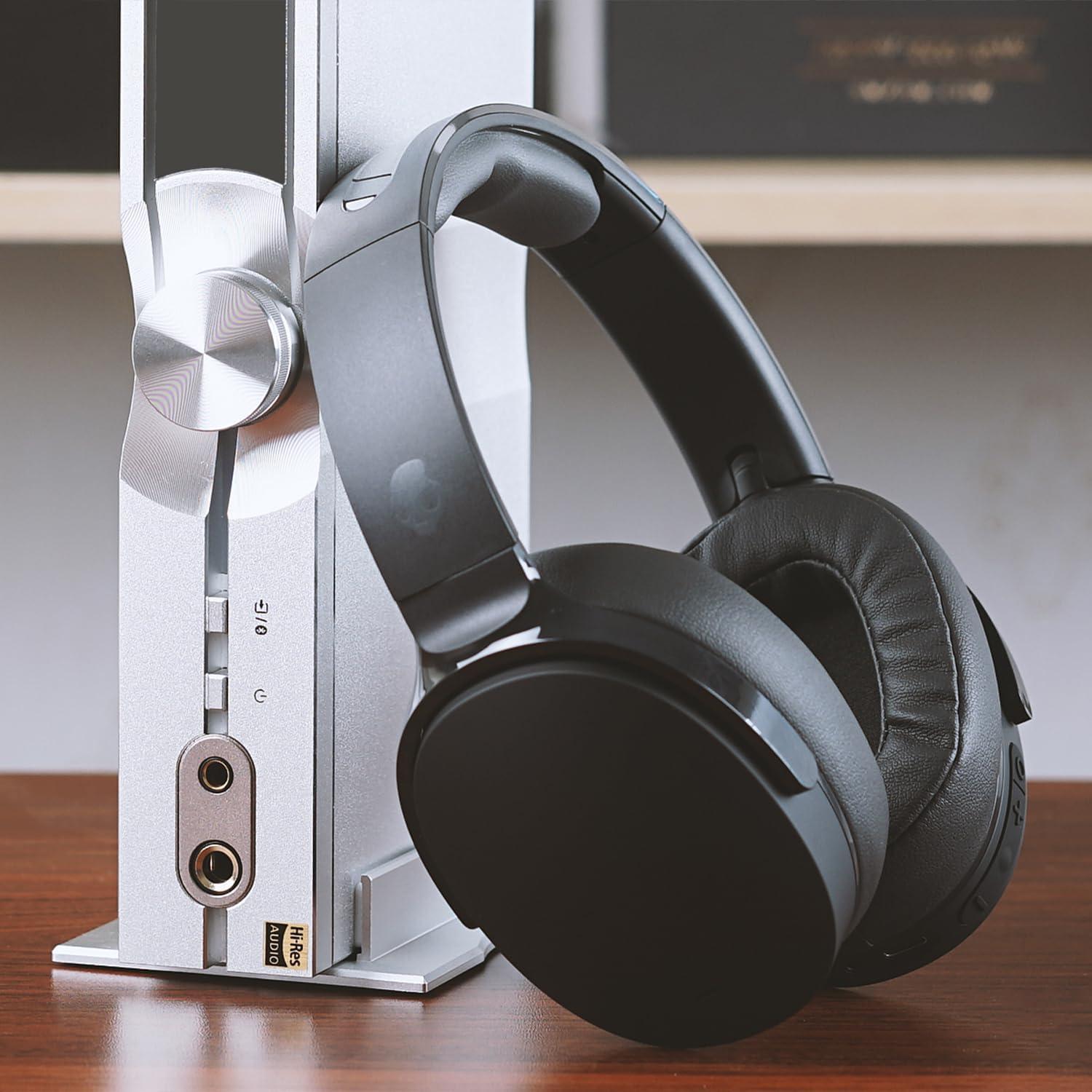 HAOMUK Replacement Ear Pads for Skullcandy Crusher Wireless/Evo/ANC Hesh 3/EVO/ANC, Headphones Ear Cushions, Headset Earpads, Ear Cups Cover-Black