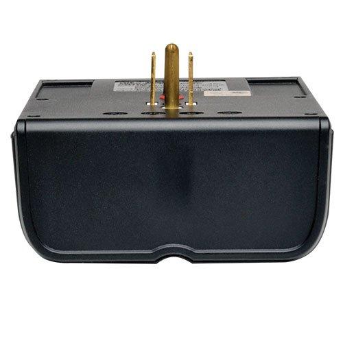 Tripp Lite Tripp Lite 4 Rotatable Outlet Surge Protector Power Strip, Wall Tap, 2 USB Charging Ports, Black, $25,000 Insurance (SK40RUSBB)