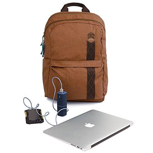 STM STM Banks Backpack for Laptop & Tablet Up to 15" - Desert Brown (stm-111-148P-10)
