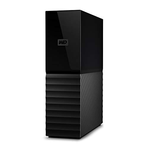Western Digital Western Digital 8TB My Book Desktop External Hard Drive, USB 3.0, External HDD with Password Protection and Backup Software - WDBBGB0080HBK-NESN