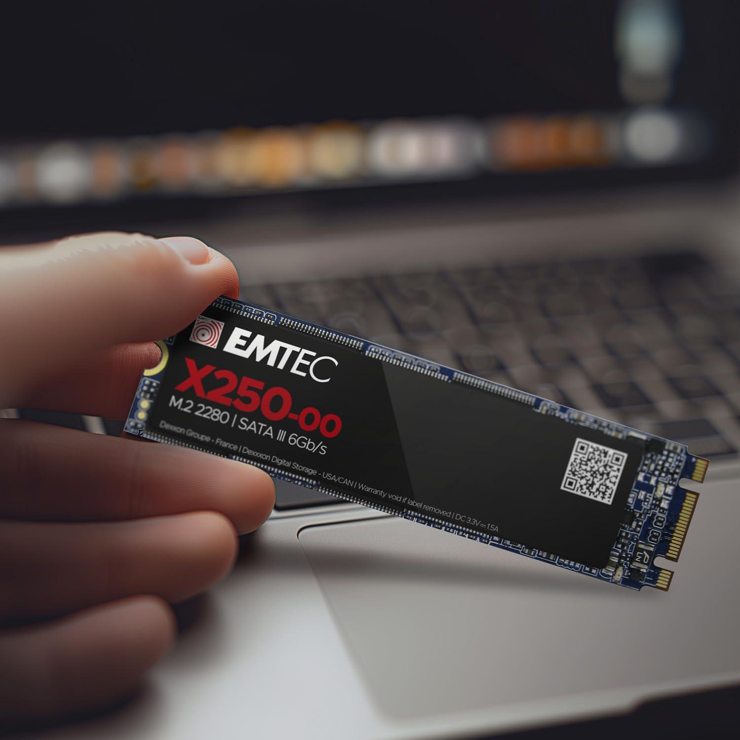 Emtec Emtec X250 Power Plus M.2 SATA SSD (512GB)