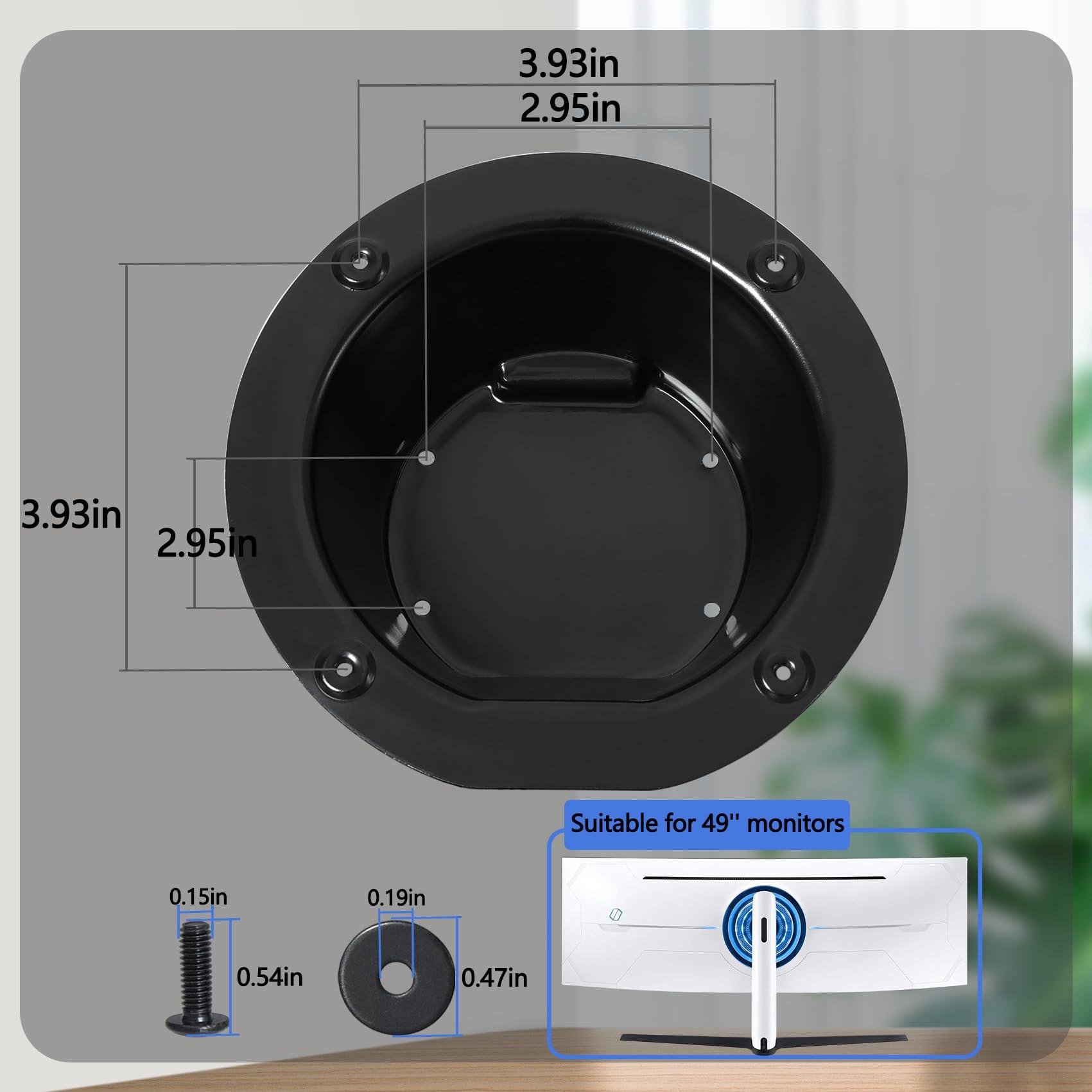 Tjweiqing Odyssey G9 Wall Mount Adapter Bracket is Only Compatible with Samsung 49 Neo Odyssey G9 Curved Monitor (Fits G95T, G97T, G95NA Monitor)