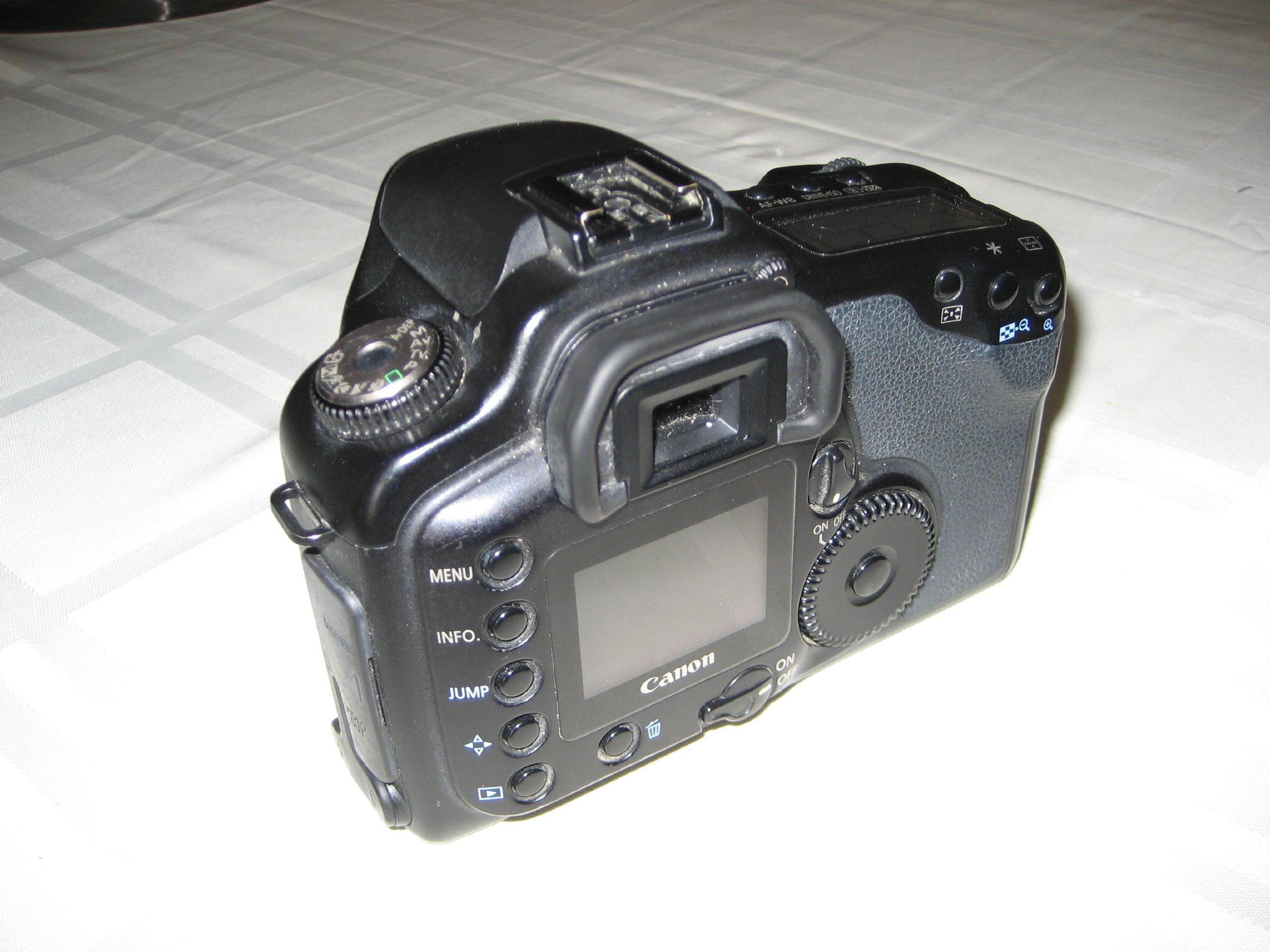 Canon Canon EOS-10D 6.3MP Digital DSLR Camera With EF Lens Mount (Body Only) (Renewed), Black